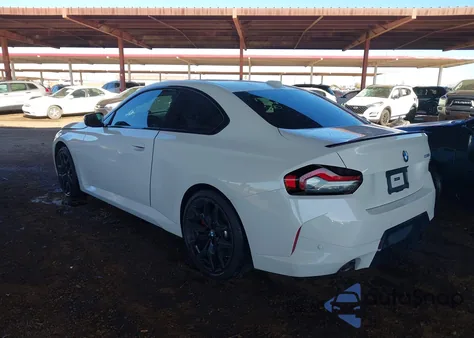 2025 BMW 230I z USA, uszkodzony, nr VIN 3MW23CM07S8F33478